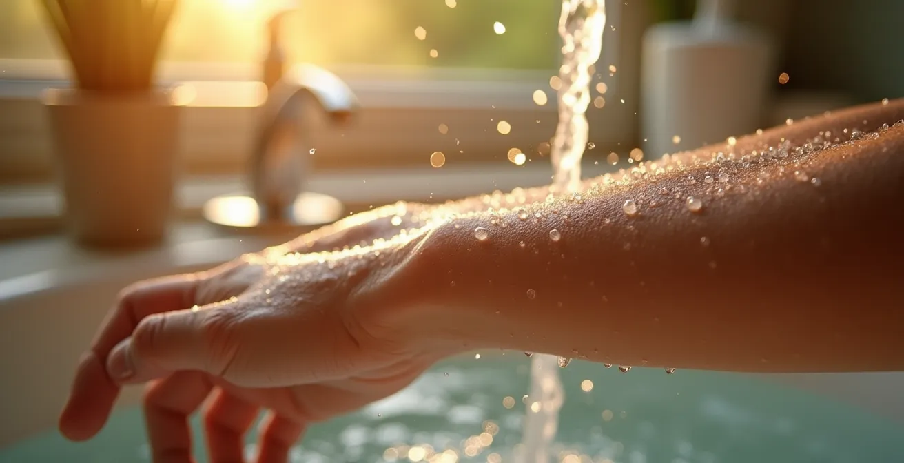 Energetisierender Kneipp-Armguss am Morgen