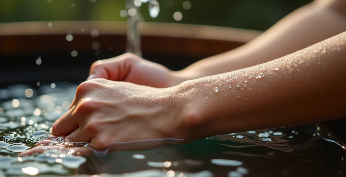 Kälteexposition nach Kneipp-Tradition zur Vagusnervstimulation